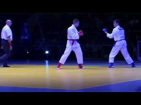 Julien Mathieu (3ème au championnat du monde Jujitsu) contre Roman Apolonov (champion du monde)