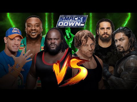 LUCHA COMPLETA: Jhon Cena, Mark Henry & Big E vs. The Shield: SmackDown 2013