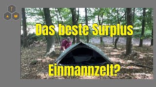Das beste Einmannzelt? Der Improved Combat Shelter der US Army.