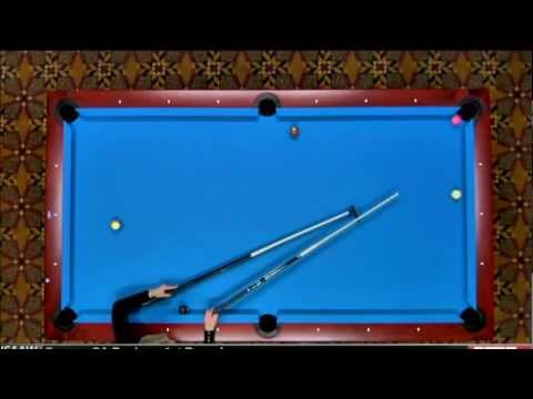 03/18/12 WPBA Masters - Semi Final rack 4-7 Kelly Fisher vs Allison Fisher Billard HD