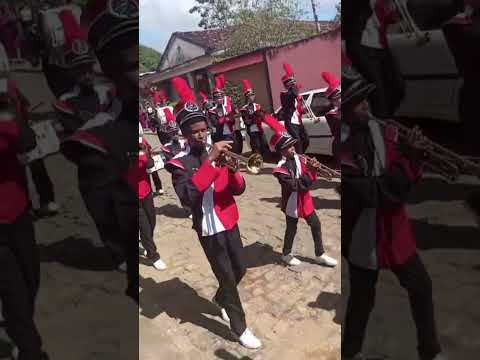 Banda municipal de Barra do Rocha - na no aniversário da cidade
