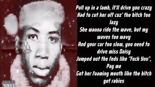Gucci Mane ft. Bryson Tiller - Drove U Crazy [Lyrics on Screen]