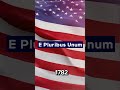 Out of many, one - E Pluribus Unum #latinquotes #americanhistory #americanflag  #stoicism #stoic