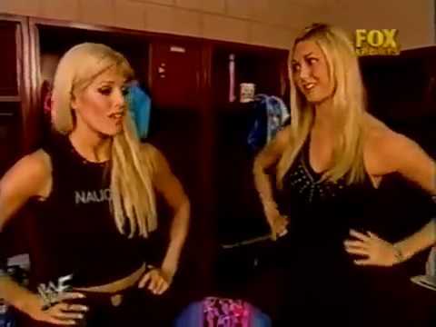 wwf smackdown - Stacy Keibler and Torrie Wilson backstage segment - YouTube.mp4