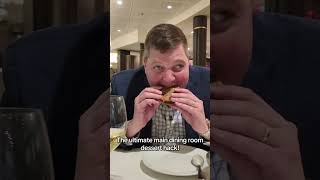 Main Dining Room Dessert Hack: Ice Cream Cookie Sandwich! #cruise #royalcaribbean