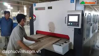 MÁY CHÀ NHÁM CHỔI THÙNG 7 Trục Woodmaste giá tốt nhất tp Hcm