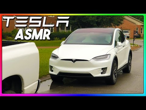 Ambient Road Noise ASMR for Sleep | Tesla Model X Road Noise Video