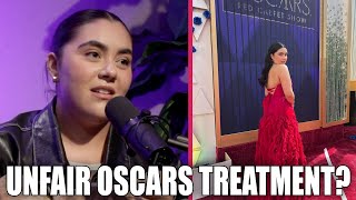 Emily Uribe Didn't Get The Same Treatment As Her Male Co-Host at the Oscars video