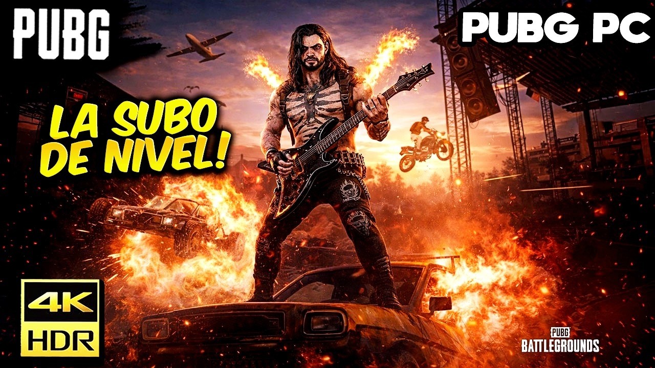 Así se VE EL NIVEL 4 de la MEJOR SKIN MEJORABLE de PUBG PC y CONSOLAS! 😎 Es DEMASIADO CARA BRO