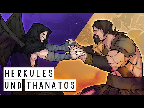 Hercules and Thanatos: A Fight for Life - Alcestis and Admetus - Mythological Comics - Webcomic