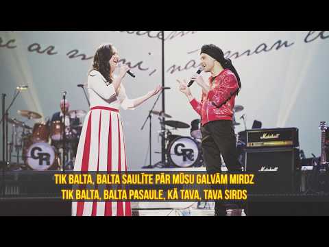 Gunārs Kalniņš -  Baltā dziesma (KARAOKE)