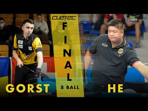 8 ball Final | Fedor Gorst v Mario He | the voice of Jeremy Jones ep#5