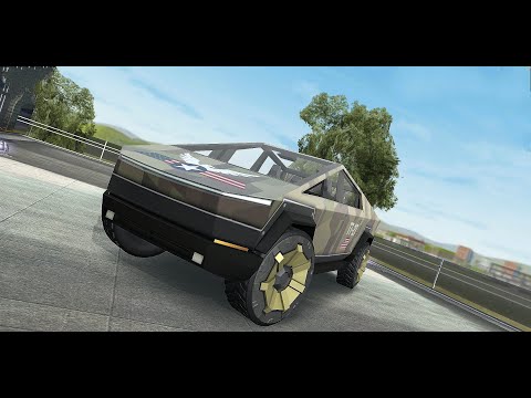 Extreme Car Driving Simulator Collecting All Blueprints Of Tesla Cybertruck
