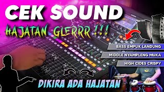 Download lagu CEK SOUND GLERR SPESIAL HAJATAN COCOK UNTUK UJI COBA SPEAKER 21 INCH SUBB RENDAH POLL mp3