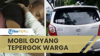 Viral Video Detik-detik Mobil Bergoyang Terpergok Warga di Semarang, Langsung Buru-buru Tancap Gas