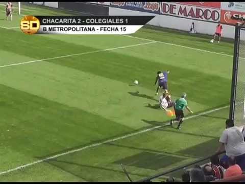 B Metropolitana: Chacarita 2 vs. Colegiales 1 - 13/10/2014