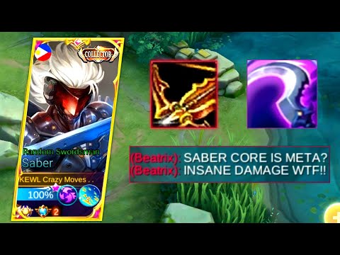 SABER NEW ABNORMAL BUILD PLEASE TRY NEW BUILD AND EMBLEM. 🔥