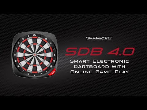 Accudart SDB 4.0 Electronic Dartboard with Online Gameplay