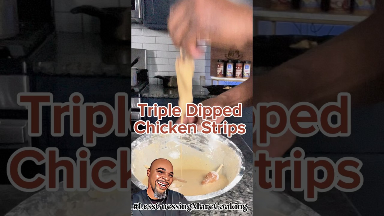 Triple Dipped Chicken Strips #TogetherLetsMakeItChefMade