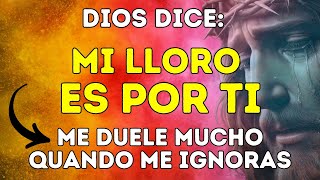 DIOS DICE: "POR FAVOR HIJO, NO ME HAGAS SUFRIR HOY"... MENSAJE DE DIOS