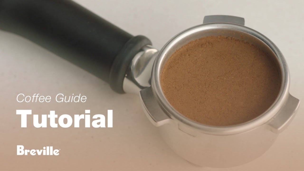 How to tamp and trim the dose