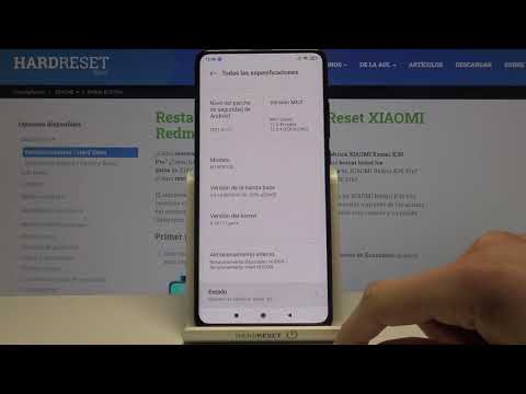Cómo saber el IMEI y el número de serie en XIAOMI Redmi K30 Pro - consulta de IMEI y número de serie