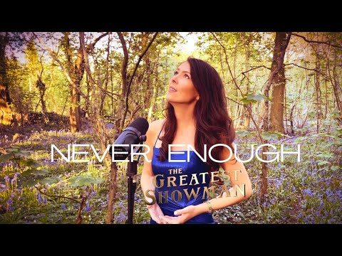 Never Enough in a bluebell woods - Ellen Williams Cover