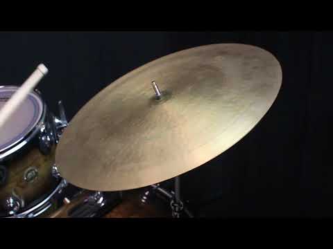 Vintage Sabian 1980s HH Flat Bell Ride 18"