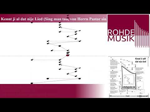 Kennt ji al dat nije Lied (Sing man tau, von Herrn Pastor sin Kauh) | Hörbeispiel für Tischharfe