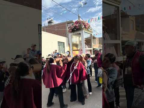 Virgen de la Candelaria del Socorro de Huanchaco avanzando a la ciudad de Trujillo