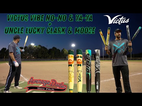 Victus Vibe No-No & Ya-Ya + Uncle Lucky Clark & Moose | USSSA Slowpitch Bat Review