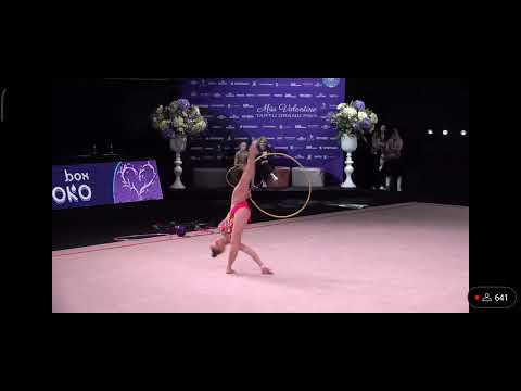 Sofiia SOKOLOVA ISRAEL - HOOP Final - Miss Valentine - TARTU GRAND PRIX 2023