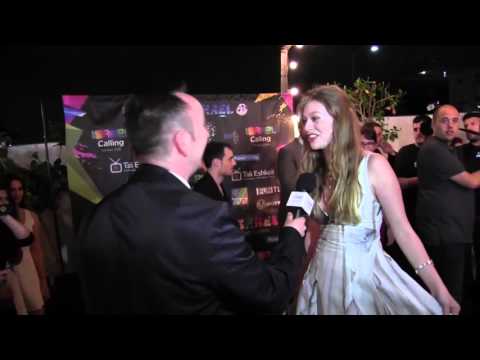 ESCKAZ in Tel Aviv: Meeting ZOË (Austria) on the red carpet