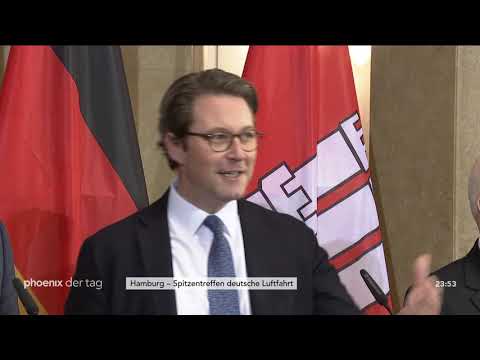 Luftfahrtgipfel: Pressekonferenz mit Andreas Scheuer am 28.03.2019