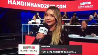 Kelly Rowland & Hilary Duff - Hand in Hand 2017 Hurricane Irma & Harvey Relief Benefit