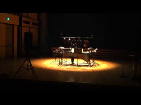 Percussions :  Syzygie (extraits) de Christian Eloy par Ying-Yu Chang