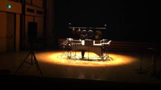 Percussions :  Syzygie (extraits) de Christian Eloy par Ying-Yu Chang