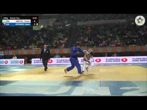 Yeldos SMETOV (KAZ) Vs Pavel PETRIKOV (CZE) - Judo Grand Prix Samsun 2014 [-60kg]