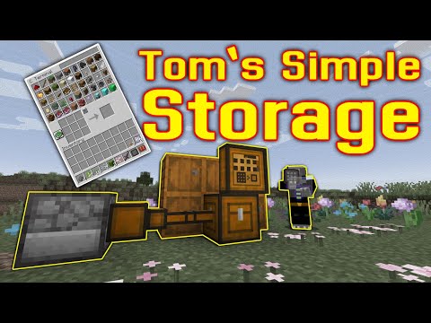Tom’s Simple Storage Mod: Your Ultimate Minecraft Storage Solution!