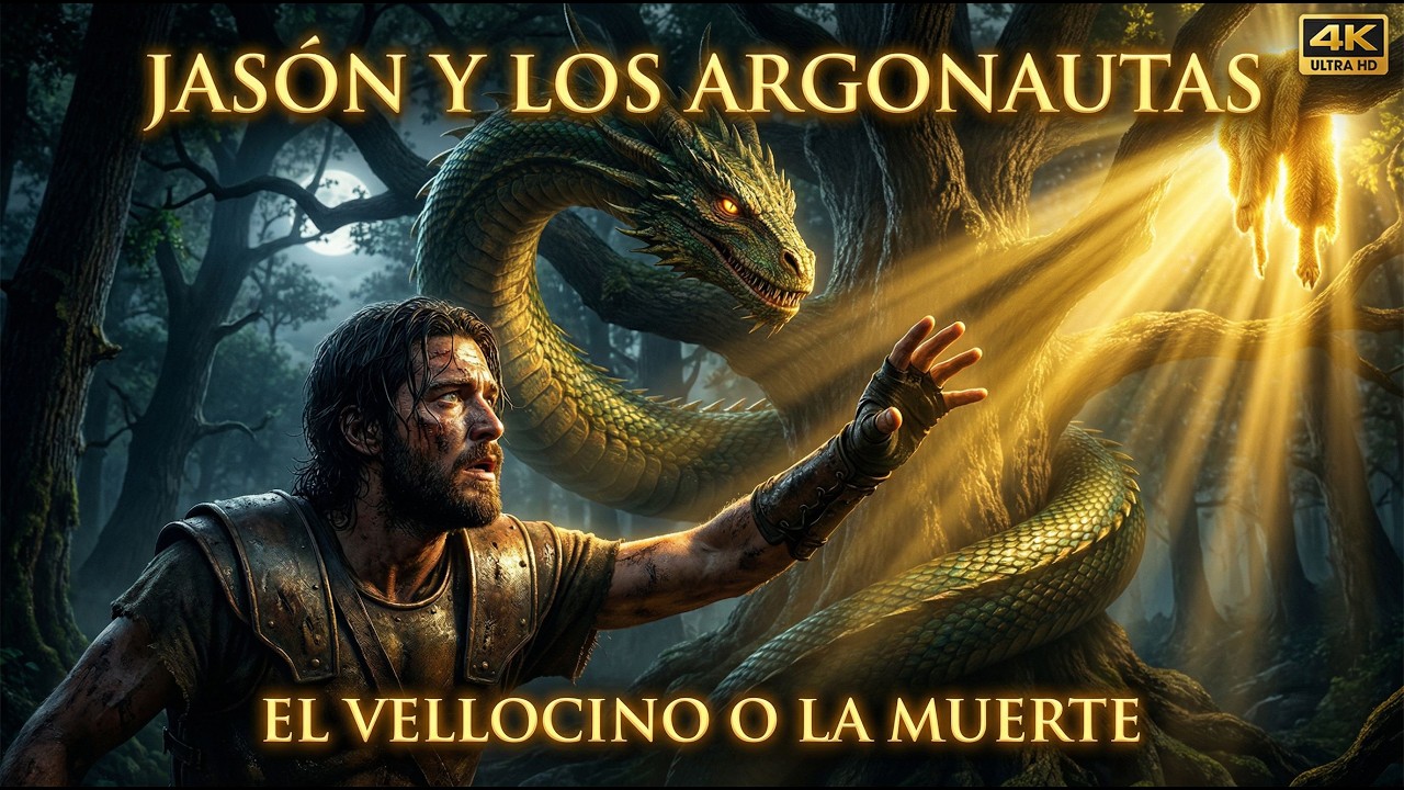 JASON y los ARGONAUTAS: La Historia COMPLETA del Vellocino de Oro | Mitología Griega