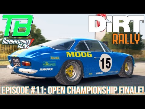 DiRT Rally Career Episode #11: FIRST CHAMPIONSHIP WIN! (Renault Alpine, Rally Germany)