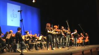 String Band Orquesta de la Escuela Municipal de Música de Pinto-gigas irlandesas