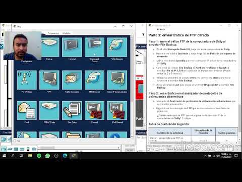 4.3.3.4 Packet Tracer: configuración del modo de túneles VPN