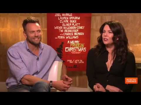 A Merry Friggin' Christmas Interview With Joel McHale and Lauren Graham [HD]