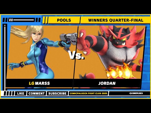 Comicpalooza 2025 - Winners Quarters - Marss (Zero Suit Samus) VS Jordan (Incineroar) - SSBU Singles