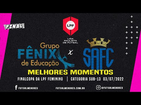 FINAL  FENIX  SÃO CAETANO x SANTO ANDRÉ - SUB13 FEMININO LPF
