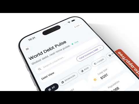 US & World National Debt Clock video thumbnail