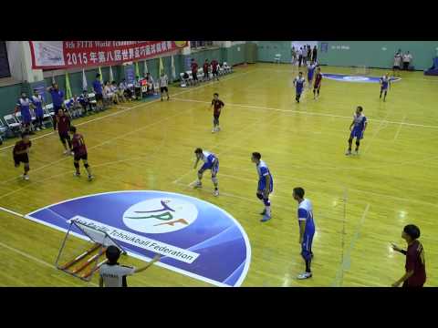 World Tchoukball Championship 2015 - (3rd and 4th Place Final) Malaysia vs Italy 3