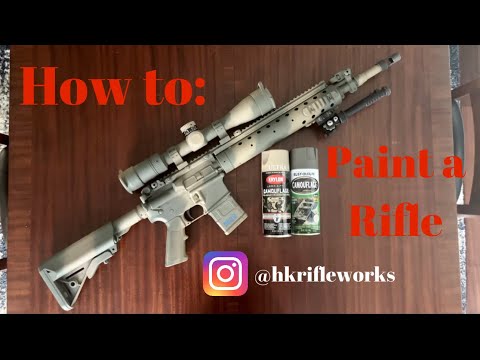 How to Paint a Rifle