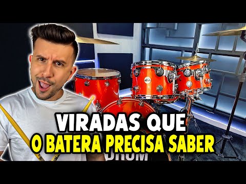 Como FAZER 2 VIRADAS na Bateria (A virada que todo BATERA precisa saber)